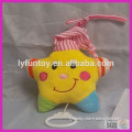 colourful plush star with smiling face